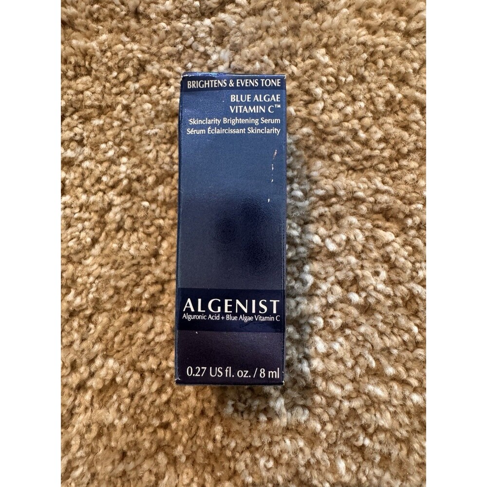 Algenist Blue Algae Vitamin C Dark Spot Correcting Peel 10mL Travel Size NIB